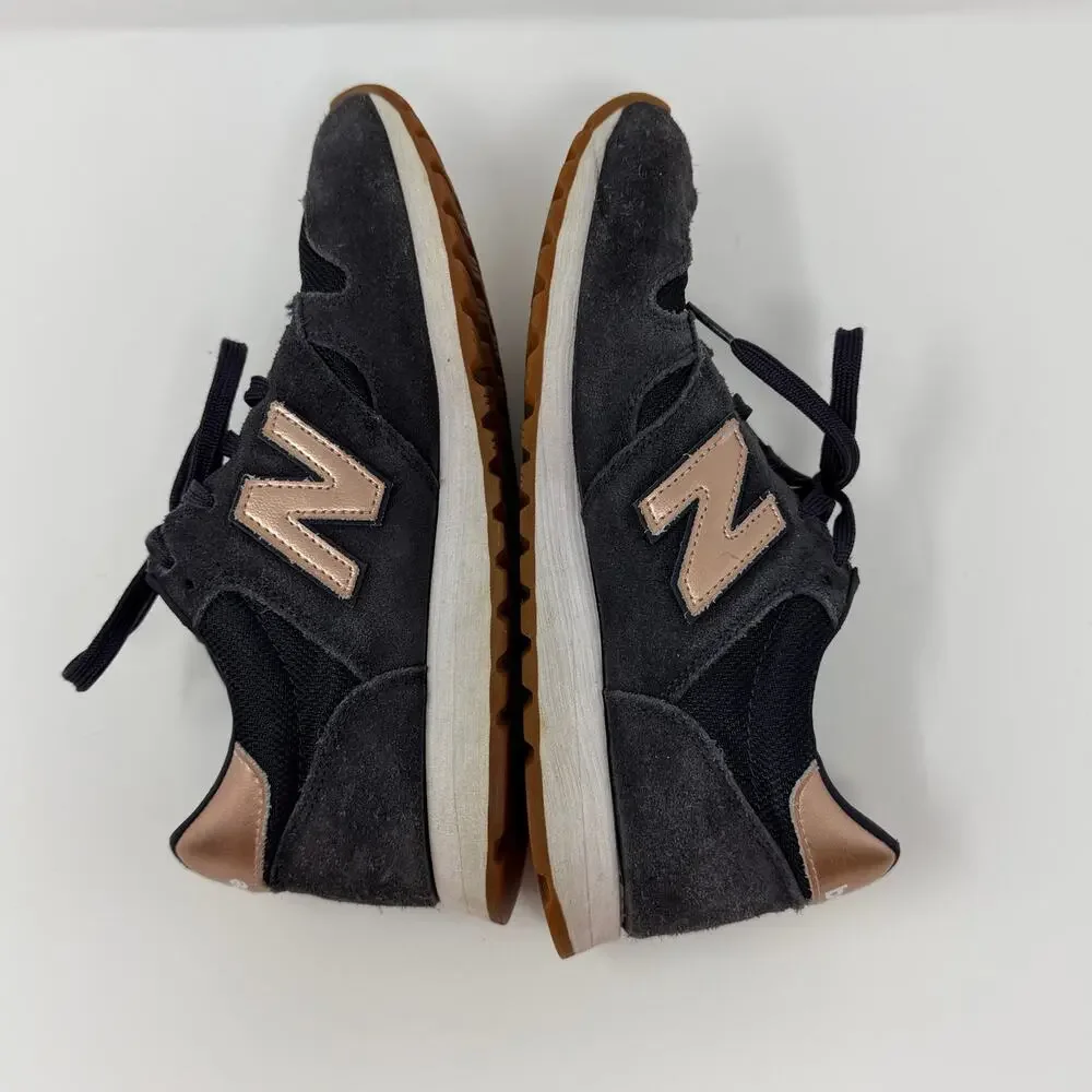 New Balance WL520J2 Black Tan Fresh Foam Sneakers 9